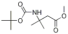 Methyl 3-(tert-butoxycarbonylamino)-3-methylbutanoate Structure,145486-69-7Structure