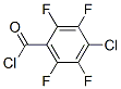 4-Chloro-2,3,5,6-tetrafluorobenzoyl chloride Structure,145572-10-7Structure