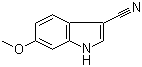 1H-Indole-3-carbonitrile, 6-methoxy- Structure,145692-57-5Structure