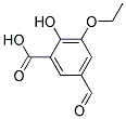 (9ci)-3-乙氧基-5-甲酰基-2-羟基-苯甲酸结构式_145828-87-1结构式