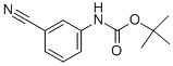 (3-Cyano-phenyl)-carbamic acid tert-butyl ester Structure,145878-50-8Structure