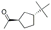 Ethanone, 1-[3-(1,1-dimethylethyl)cyclopentyl]-, trans-(9ci) Structure,145930-11-6Structure