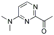 Ethanone, 1-[4-(dimethylamino)-2-pyrimidinyl]-(9ci) Structure,145948-07-8Structure