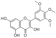 3,5,7-Trihydroxy-3,4,5-trimethoxyflavone Structure,146132-95-8Structure