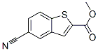 5-Cyano-benzo[b]thiophene-2-carboxylic acid methyl ester Structure,146137-93-1Structure