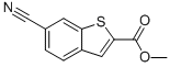 6-Cyano-benzo[b]thiophene-2-carboxylicacidmethylester Structure,146137-95-3Structure