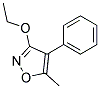 (9ci)-3-乙氧基-5-甲基-4-苯基-异噁唑结构式_146197-26-4结构式