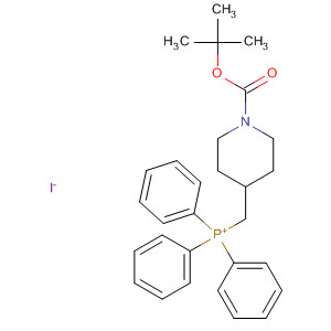 ((1-(Tert-butoxycarbonyl)piperidin-4-yl)methyl)triphenylphosphonium iodide Structure,146293-11-0Structure