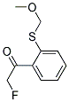 (9ci)-2-氟-1-[2-[(甲氧基甲基)硫代]苯基]-乙酮结构式_146335-11-7结构式
