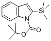 1-Boc-2-trimethylsilanyl-indole Structure,146337-49-7Structure