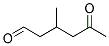 Hexanal, 3-methyl-5-oxo-(9ci) Structure,146430-52-6Structure