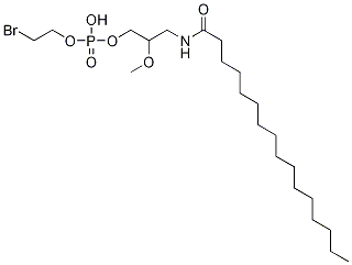 Rac-3-hexadecanamido-2-methoxy-1-(2-bromoethoxyphosphoryl)propanol Structure,146474-84-2Structure