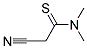 Ethanethioamide, 2-cyano-n,n-dimethyl-(9ci) Structure,146561-43-5Structure