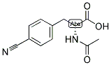 (R)-2-乙酰基氨基-3-(4-氰基苯基)-丙酸结构式_146664-09-7结构式