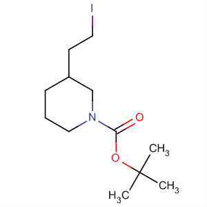 Tert-butyl 3-(2-iodoethyl)piperidine-1-carboxylate Structure,146667-86-9Structure