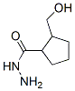Cyclopentanecarboxylic acid, 2-(hydroxymethyl)-, hydrazideStructure,14668-73-6Structure Cyclopentanecarboxylic acid, 2-(hydroxymethyl)-, hydrazide Structure,14668-73-6Structure