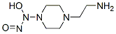 (9ci)-4-(羟基亚硝基氨基)-1-哌嗪乙胺结构式_146724-97-2结构式