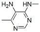 (8CI)-5-氨基-4-甲基-6-(甲基氨基)-嘧啶结构式_14675-45-7结构式