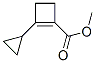 1-Cyclobutene-1-carboxylicacid,2-cyclopropyl-,methylester(9ci) Structure,146857-43-4Structure