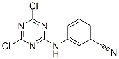 3-[(4,6-Dichloro-1,3,5-triazin-2-yl)amino]benzonitrile Structure,146887-21-0Structure