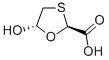 1,3-Oxathiolane-2-carboxylic acid, 5-hydroxy-, trans- Structure,147027-04-1Structure