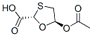 Trans-5-acetoxy-1,3-oxathiolane-2-carboxylic acid Structure,147027-05-2Structure