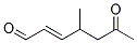 (e)-(9ci)-4-甲基-6-氧代-2-庚烯醛结构式_147032-70-0结构式