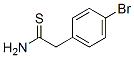 2-(4-Bromophenyl)ethanethioamide Structure,147111-30-6Structure