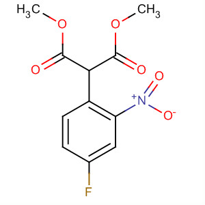 2-(4-氟-2-硝基苯基)-丙二酸 1,3-二甲酯结构式_147124-35-4结构式