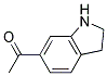 Ethanone, 1-(2,3-dihydro-1h-indol-6-yl)-(9ci) Structure,147265-76-7Structure