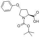 (2S,4r)-boc-4-phenoxy-pyrrolidine-2-carboxylic acid Structure,147267-15-0Structure