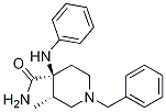 Cis-3-methyl-4-(phenylamino)-1-(phenylmethyl)-4-piperidinecarboxamide Structure,147292-26-0Structure