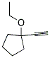 Cyclopentane, 1-ethoxy-1-ethynyl-(9ci) Structure,147298-23-5Structure