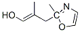 2-Methyl-3-(2-methyl(1,3-oxazolyl))-propenol Structure,147438-69-5Structure