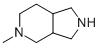 Octahydro-5-methyl-1h-pyrrolo[3,4-c]pyridine Structure,147459-55-0Structure