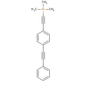 1-(2-Phenylethynyl)-4-[2-(trimethylsilyl)ethynyl]benzene Structure,147492-76-0Structure