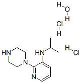 3-Pyridylamine, N-(1-methylethyl)-2-(1-piperazinyl)-,dihydrochloride monohydrate Structure,147539-21-7Structure