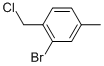 2-Bromo-1-(chloromethyl)-4-methylbenzene Structure,147542-02-7Structure