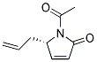(s)-(9ci)-1-乙酰基-1,5-二氢-5-(2-丙烯基)-2H-吡咯-2-酮结构式_147637-82-9结构式