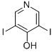 2,6-Diiodo-3-hydroxypyridine Structure,14764-90-0Structure