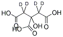 Citric acid-2,2,4,4-d4 Structure,147664-83-3Structure