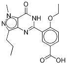 5-(5-Carboxy-2-ethoxyphenyl)-1-methyl-3-n-propyl-1,6-dihydro-7h-pyrazolo[4,3-d]pyrimidin-7-one Structure,147676-78-6Structure