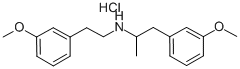 3,3-Dimethoxy-alpha-methyldiphenethylaminehydrochloride Structure,1477-07-2Structure