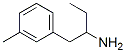 Benzeneethanamine,-alpha--ethyl-3-methyl- Structure,147702-27-0Structure