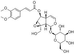 6-O-(3’’,4’’-dimethoxycinnamoyl)catalpol Structure,147714-71-4Structure