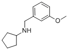 Cyclopentyl-(3-methoxybenzyl)amine Structure,147724-24-1Structure