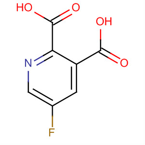 5-氟吡啶-2,3-二羧酸结构式_1479-96-5结构式