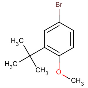 2-Tert-butyl-4-bromo-1-methoxybenzene Structure,14804-34-3Structure