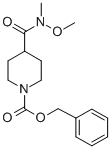 1-Cbz-n-methoxy-n-methyl-4-piperidinecarboxamide Structure,148148-48-5Structure