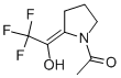 (Z)-(9CI)-1-乙酰基-2-(2,2,2-三氟-1-羟基亚乙基)-吡咯烷结构式_148183-85-1结构式